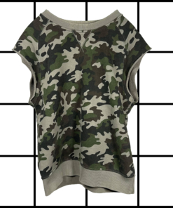 S/S2014 Saint Laurent Camouflage Tanktop Vest by Hedi Slimane