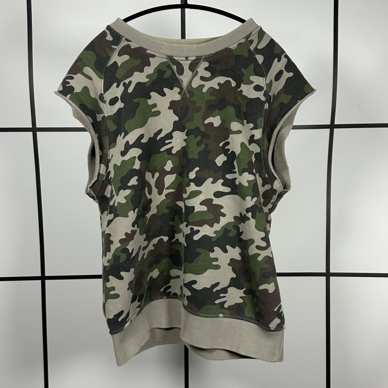 S/S2014 Saint Laurent Camouflage Tanktop Vest by Hedi Slimane