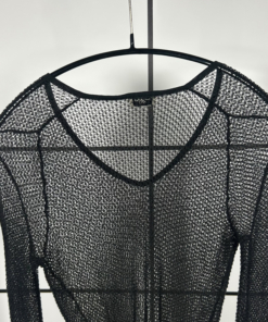 A/W2015 Saint Laurent Sample Mesh Longsleeve - Image 7