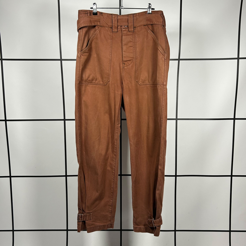 2000's Zucca Bondage Waist Low Croch Pants