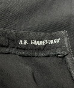 2000s A.F.Vandevorst Wool Midi Skirt - Image 8