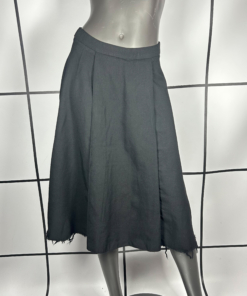 2000s A.F.Vandevorst Wool Midi Skirt - Image 2