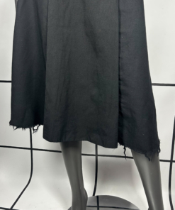 2000s A.F.Vandevorst Wool Midi Skirt - Image 4