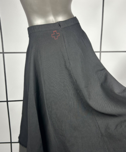 2000s A.F.Vandevorst Wool Midi Skirt - Image 7
