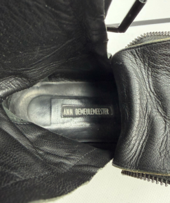 2010s Ann Demeulemeester Buckled Biker Ankle Boots - Image 8