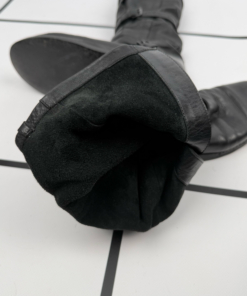 2010s Ann Demeulemeester Midcalf Buckled Riding Boots - Image 11
