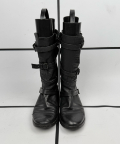 2010s Ann Demeulemeester Midcalf Buckled Riding Boots - Image 2