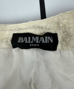 2000s Balmain Multi Zip Coated Blend Biker Jacket - Image 11