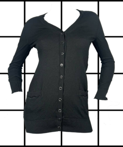 2000s Dolce & Gabbana Wool Button Up Cardigan