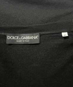 2000s Dolce & Gabbana Wool Button Up Cardigan - Image 5