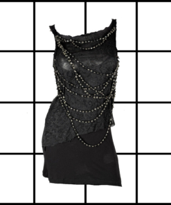 A/W2009 Givenchy Double Layered Beaded Top