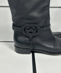 2000s Gucci Midcalf Riding Boot - Image 2