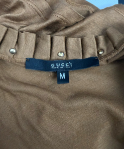 2000s Gucci Stutted Cutout Sleeve Top - Image 12
