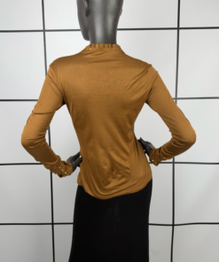 2000s Gucci Stutted Cutout Sleeve Top - Image 10