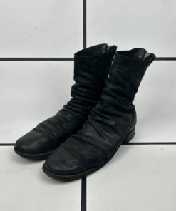 2010s Guidi 796 Reverse Horse Leather Backzipped Boots