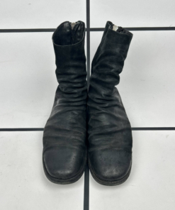 2010s Guidi 796 Reverse Horse Leather Backzipped Boots - Image 2