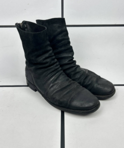 2010s Guidi 796 Reverse Horse Leather Backzipped Boots - Image 3