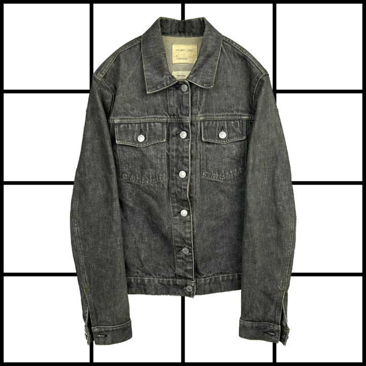 1999 Helmut Lang Dark Grey Wash Classic Denim Jacket