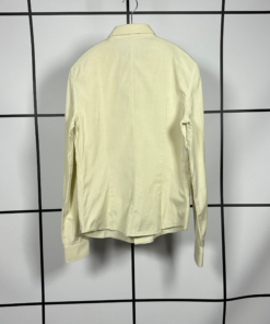 2000s Helmut Lang Cotton One Pocket Longsleeve Shirt - Image 5