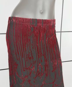 A/W1998 Jean Paul Gaultier Blood Drip Maxi Skirt - Image 2
