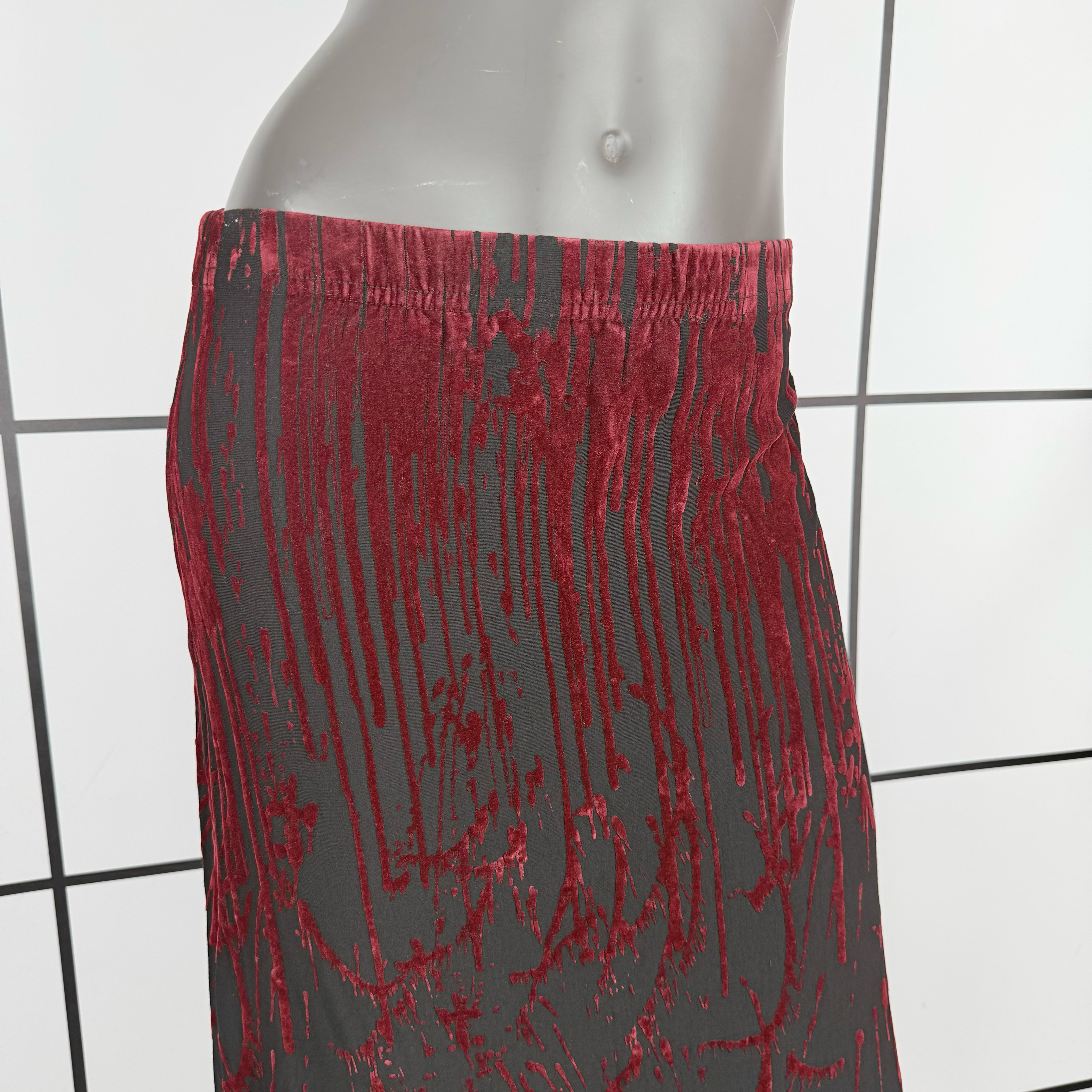 A/W1998 Jean Paul Gaultier Blood Drip Maxi Skirt - Image 2
