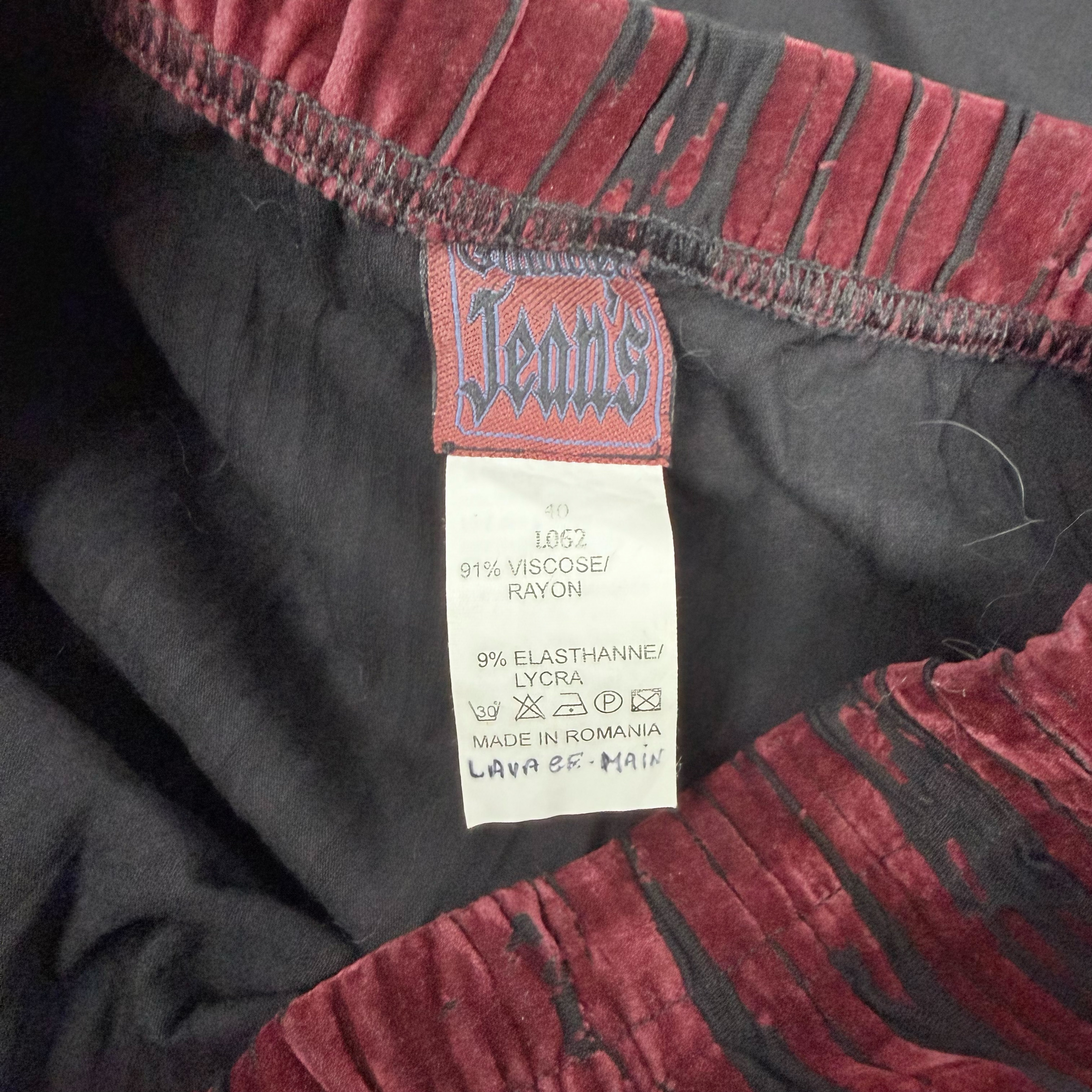 A/W1998 Jean Paul Gaultier Blood Drip Maxi Skirt - Image 7