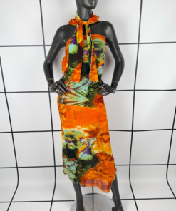 1990s Jean Paul Gaultier Psychedelic Girl Mesh Set - Image 11