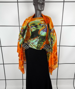 1990s Jean Paul Gaultier Psychedelic Girl Mesh Set - Image 9