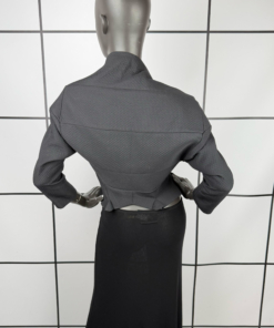 A/W2015 Junya Watanabe Comme des Garçons Structured Poplin Button Up - Image 4