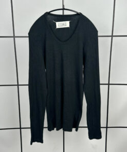 A/W2003 Maison Margiela Ribbed Cotton Sweatshirt