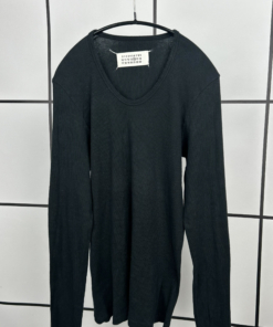 A/W2003 Maison Margiela Ribbed Cotton Sweatshirt - Image 3