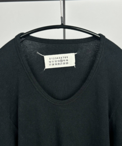 A/W2003 Maison Margiela Ribbed Cotton Sweatshirt - Image 5