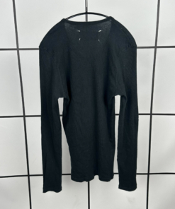 A/W2003 Maison Margiela Ribbed Cotton Sweatshirt - Image 6