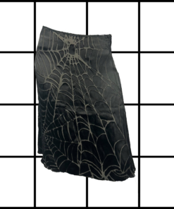 A/W2007 Maison Martin Margiela Silk Spiderweb Midi Skirt