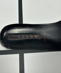 2000s Prada Linea Rossa Midcalf Lace Up Boots - Image 14