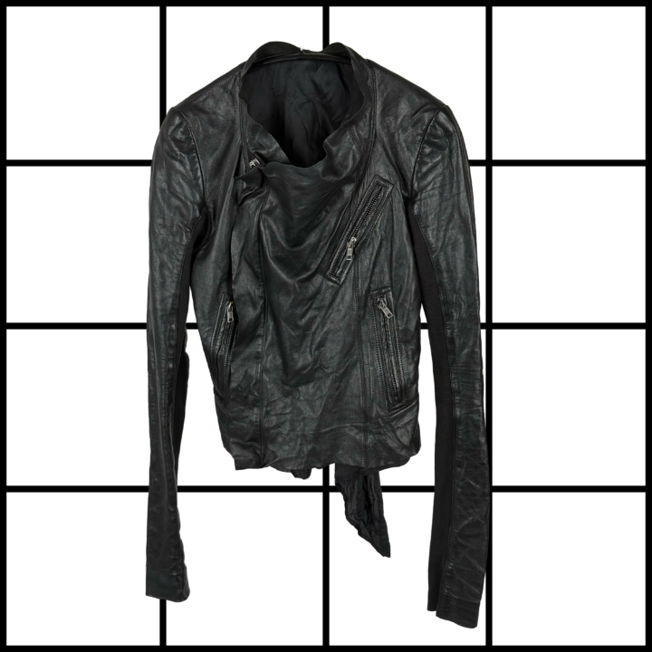 S/S2017 Rick Owens Ram Leather Biker Jacket