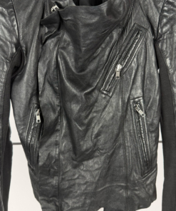 S/S2017 Rick Owens Ram Leather Biker Jacket - Image 4