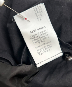 2010s Rick Owens Cracked Leather Moto Jacket - Image 14