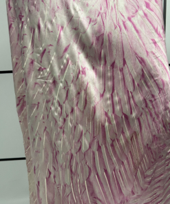 2000s Roberto Cavalli Pink Feather Print Maxi Skirt - Image 3