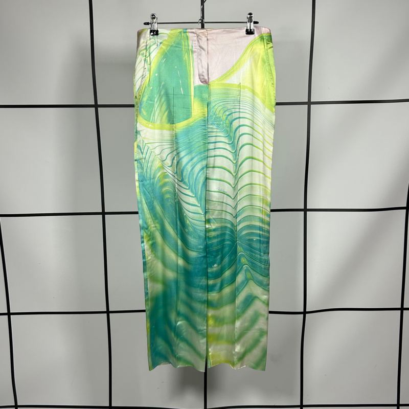 2000s Roberto Cavalli Psychedeliic Print Pants