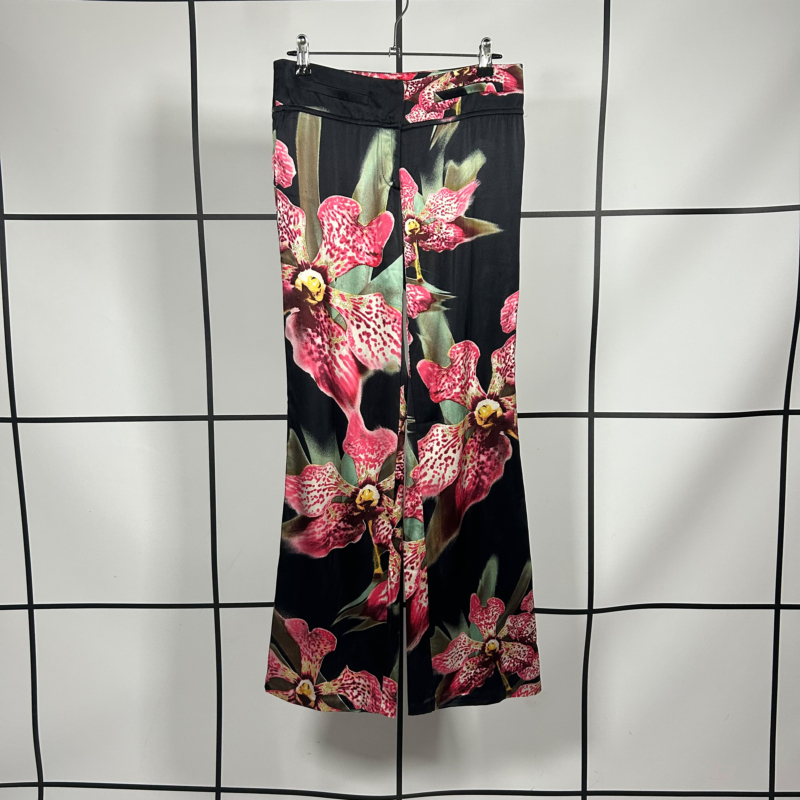 A/W2004 Roberto Cavalli Flower Print Pants