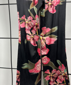 A/W2004 Roberto Cavalli Flower Print Pants - Image 7