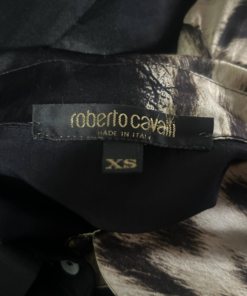 A/W2001 Roberto Cavalli Silk Leopard Print Top - Image 6