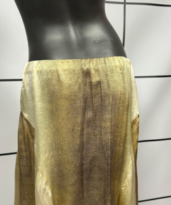 2000s Roberto Cavalli Reptile Print Midi Skirt - Image 7