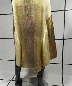 2000s Roberto Cavalli Reptile Print Midi Skirt - Image 8