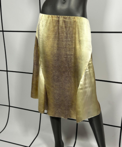 2000s Roberto Cavalli Reptile Print Midi Skirt - Image 2