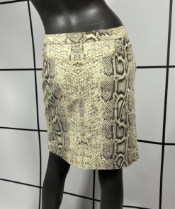 2000s Roberto Cavalli Snake Print Skirt - Image 8