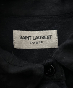 2017 Saint Laurent Viscose Button Up Shirt - Image 6