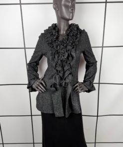 A/W2005 Undercover 'Arts & Crafts'' Ruched Button Up - Image 10