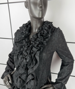 A/W2005 Undercover 'Arts & Crafts'' Ruched Button Up - Image 11